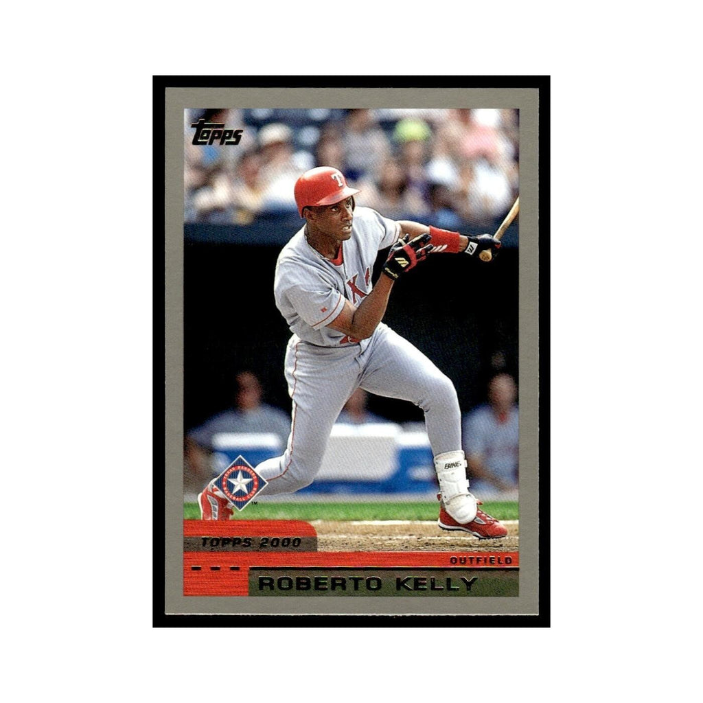 Roberto Kelly 2000 Topps #88 Texas Rangers Baseball Card NM