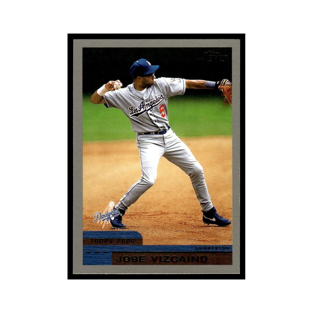 Jose Vizcaino 2000 Topps #298 Los Angeles Dodgers Baseball Card NM