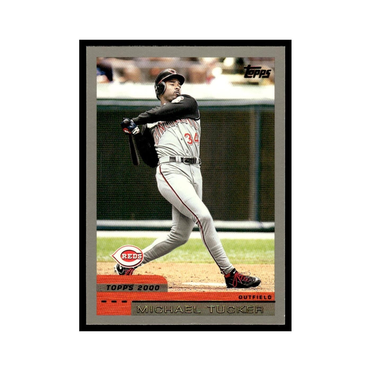 Michael Tucker 2000 Topps #304 Cincinnati Reds Baseball Card NM