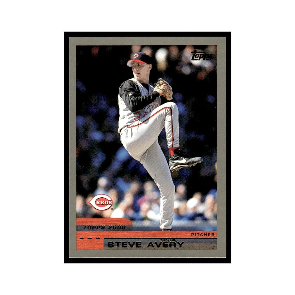 Steve Avery 2000 Topps #11 Cincinnati Reds Baseball Card NM