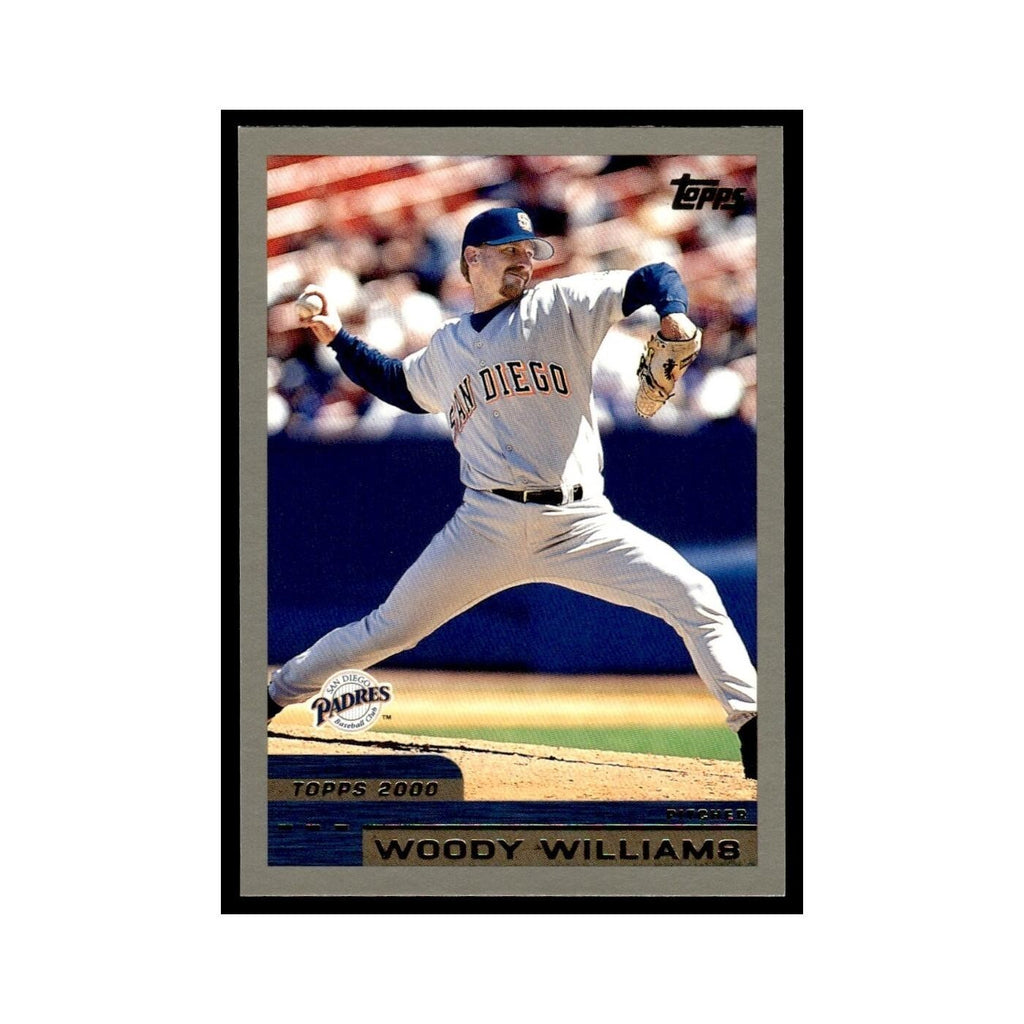 Woody Williams 2000 Topps #82 San Diego Padres Baseball Card NM