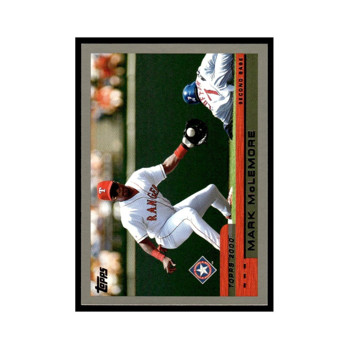 Mark McLemore 2000 Topps #23 Texas Rangers Baseball Card NM