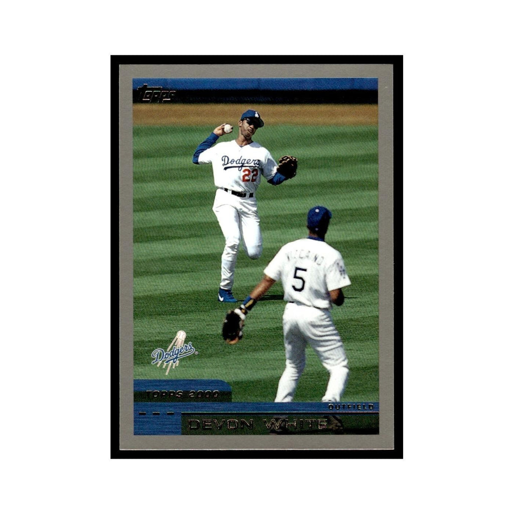 Devon White 2000 Topps #274 Los Angeles Dodgers Baseball Card NM