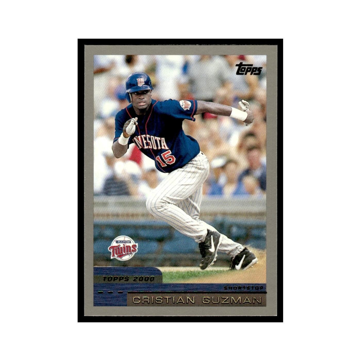 Cristian Guzman 2000 Topps #302 Minnesota Twins Baseball Card NM