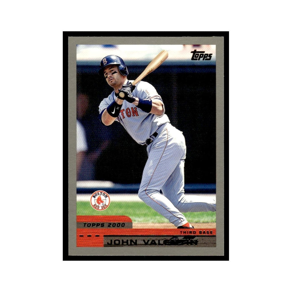 John Valentin 2000 Topps #135 Boston Red Sox Baseball Card NM