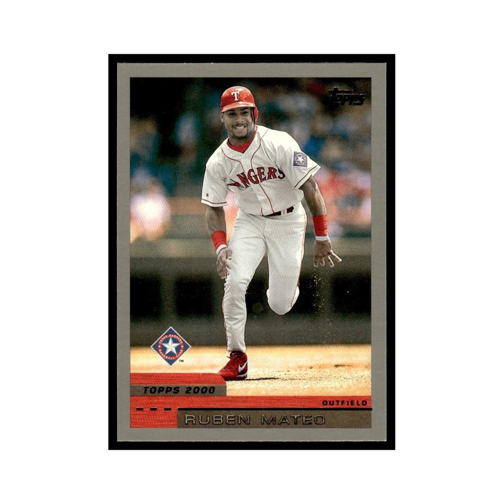 Ruben Mateo 2000 Topps #316 Texas Rangers Baseball Card NM