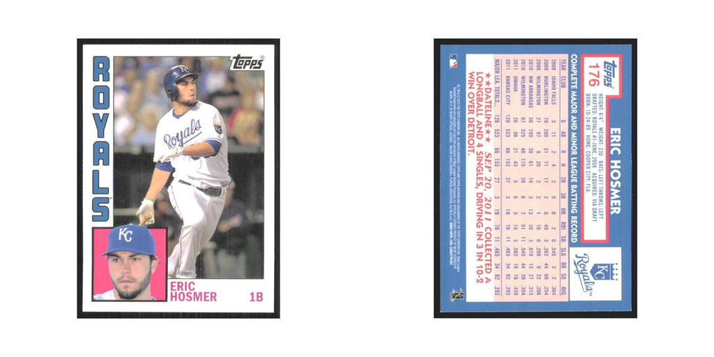 2012 Topps Archives Eric Hosmer Royals #176