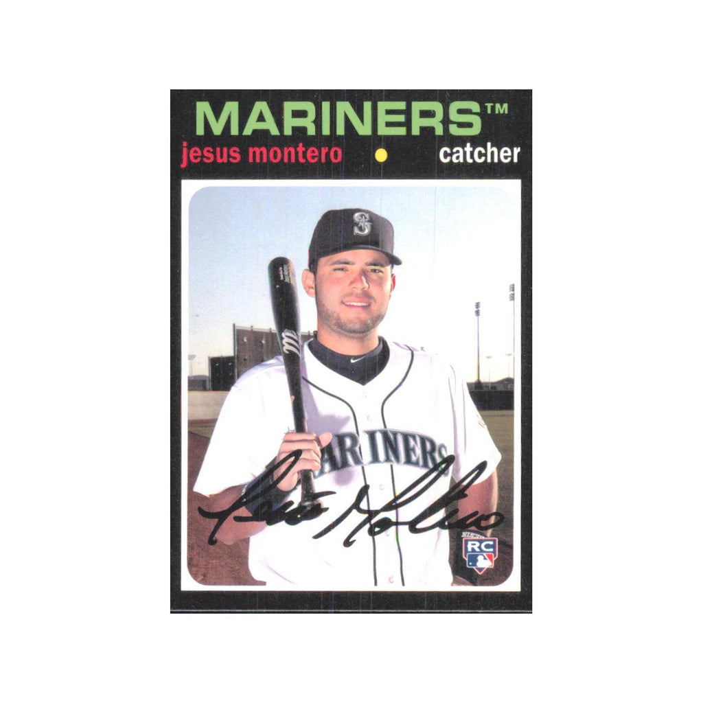 2012 Topps Archives Jesus Montero Mariners #55
