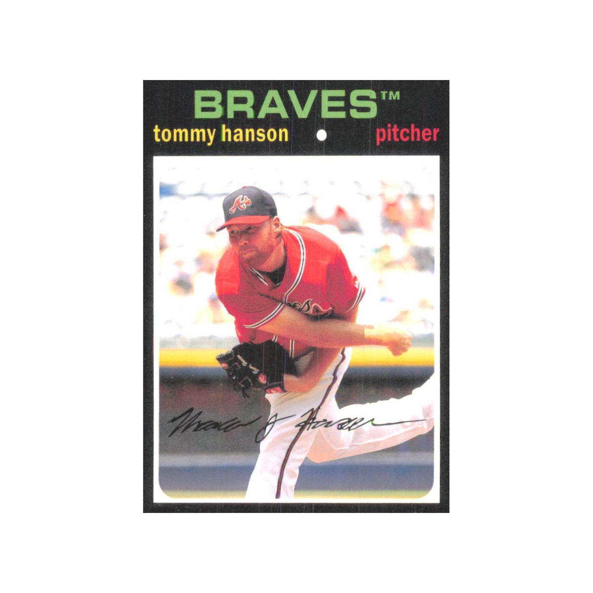 2012 Topps Archives Tommy Hanson Braves #58