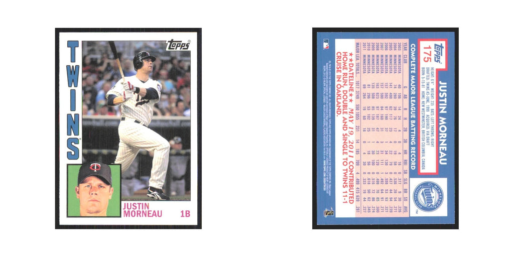 2012 Topps Archives Justin Morneau Twins #175