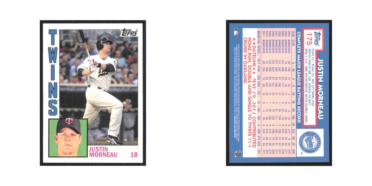 2012 Topps Archives Justin Morneau Twins #175