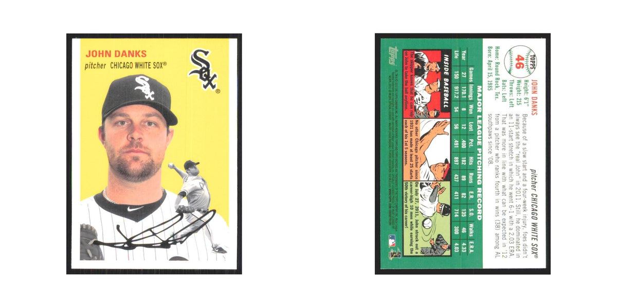 2012 Topps Archives John Danks White Sox #46