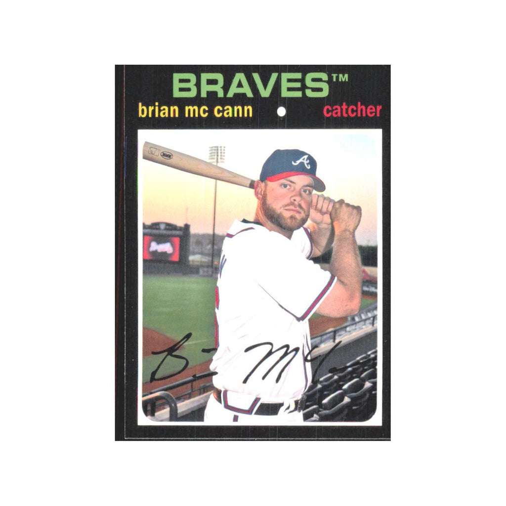 2012 Topps Archives Brian McCann Braves #61