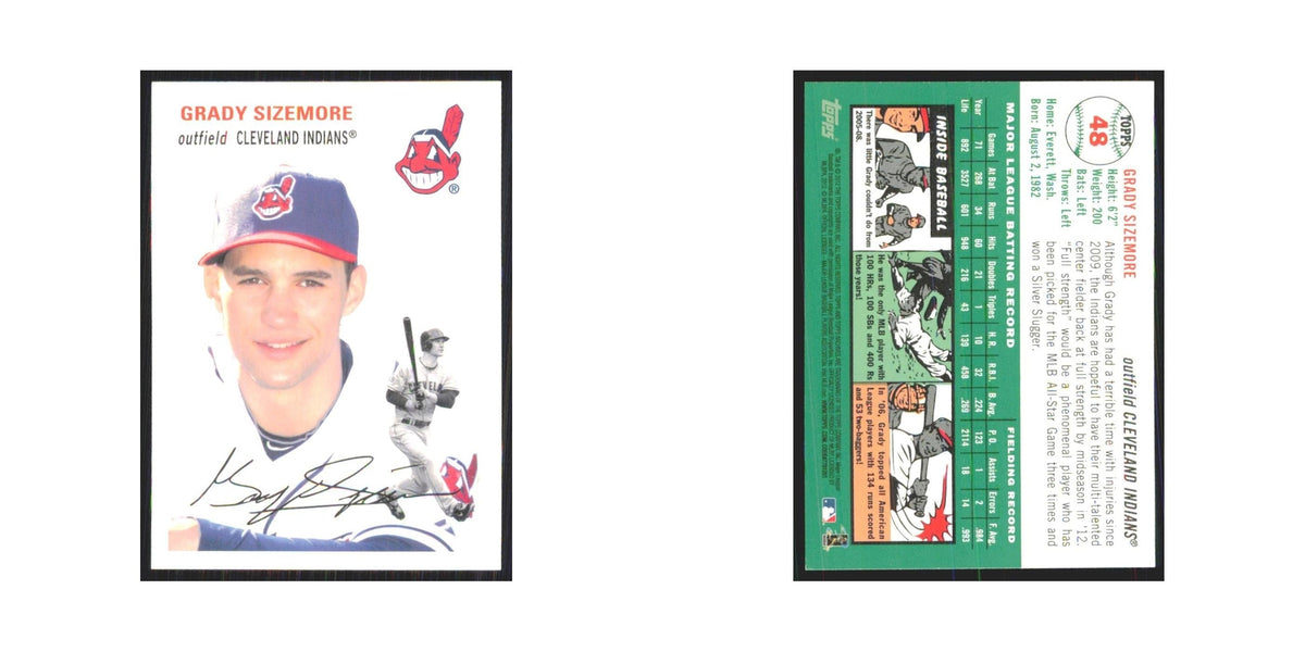 2012 Topps Archives Grady Sizemore Indians #48