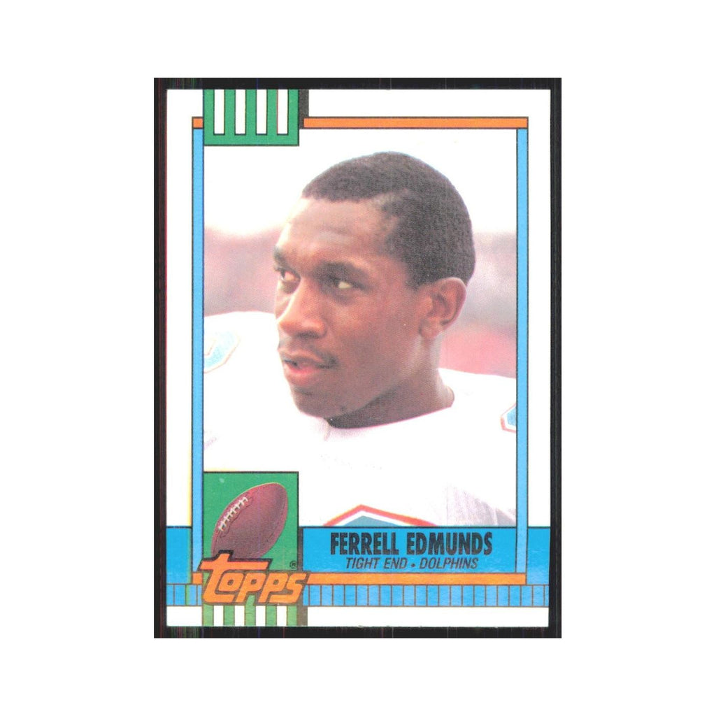 1990 Topps Ferrell Edmunds Dolphins #322