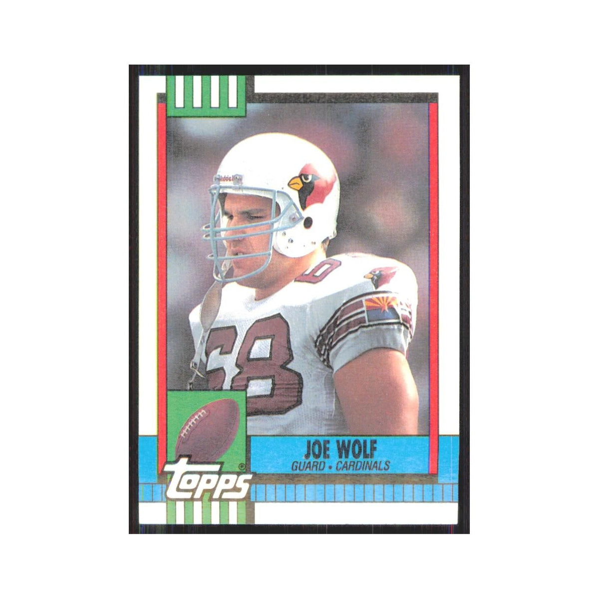 1990 Topps Joe Wolf Phoenix Cardinals #443