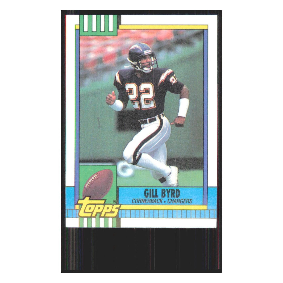 1990 Topps Gill Byrd San Diego Chargers #391