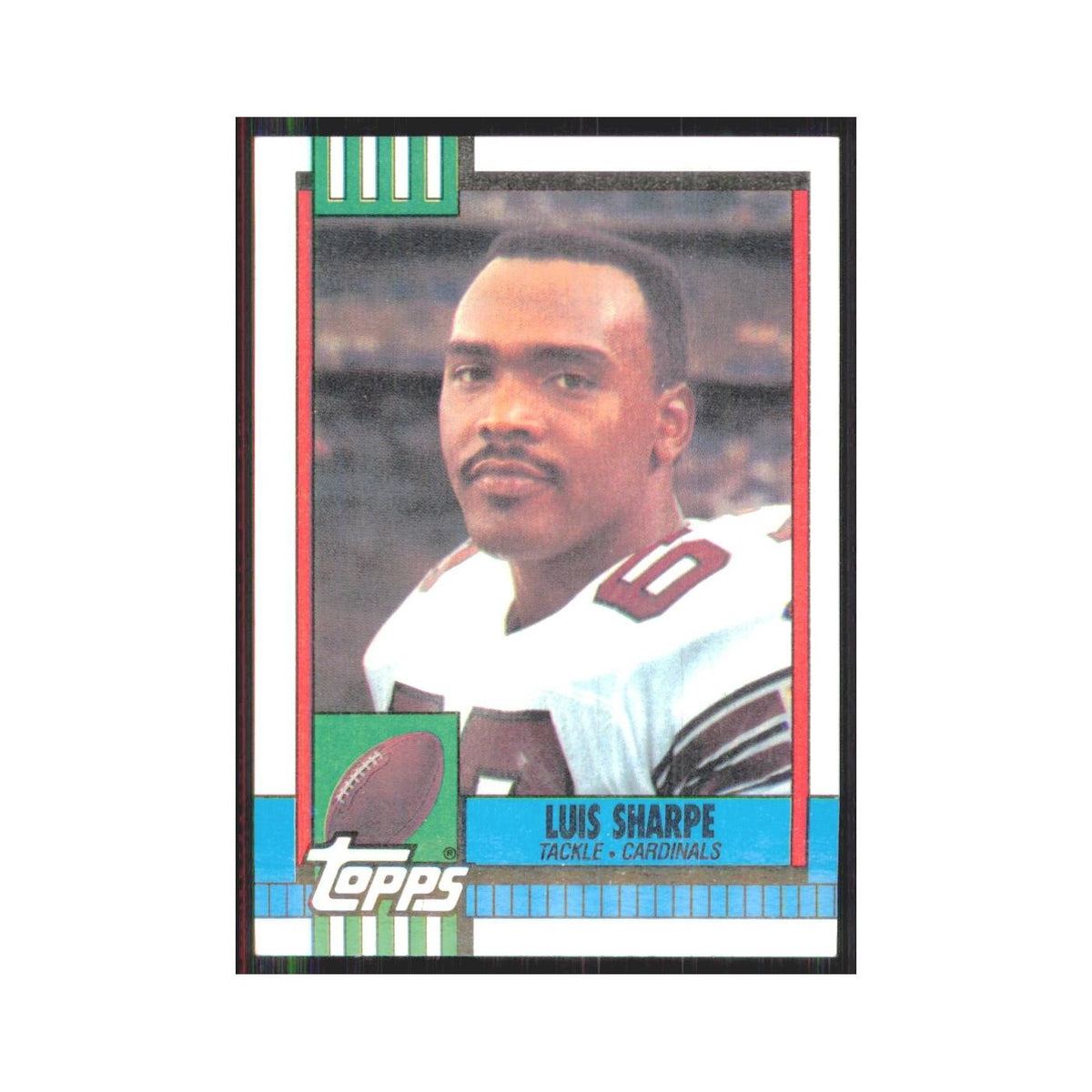 1990 Topps Luis Sharpe Phoenix Cardinals #437