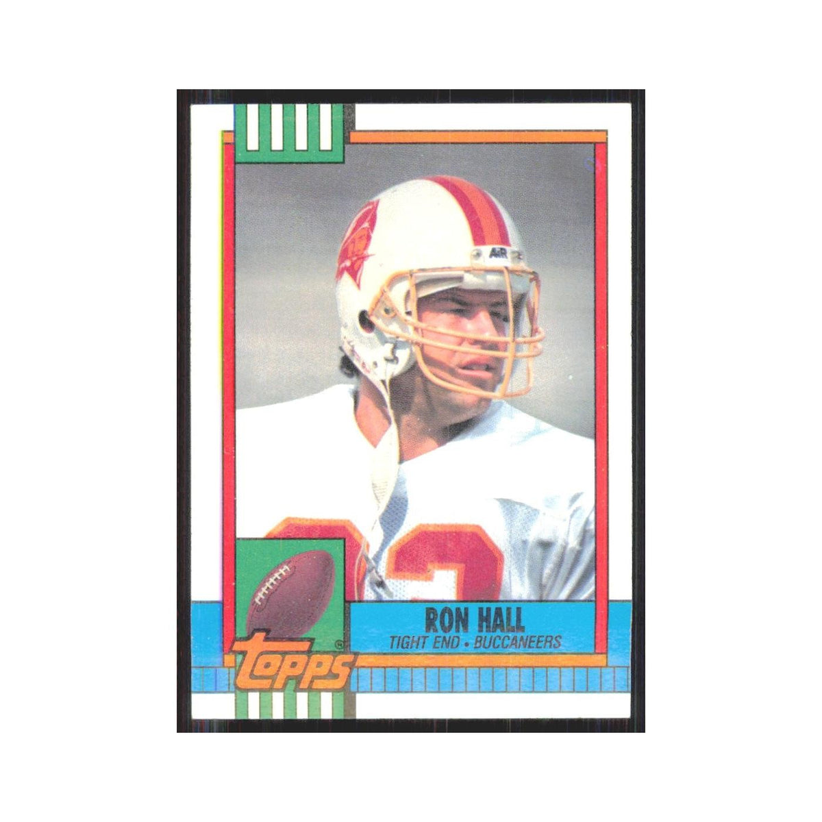 1990 Topps Ron Hall Buccaneers #404