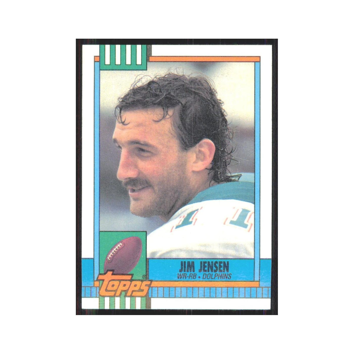 1990 Topps Jim Jensen Dolphins #333