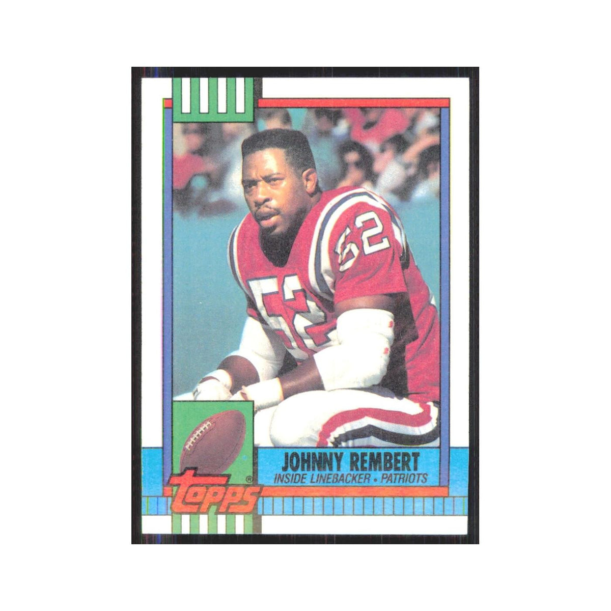 1990 Topps Johnny Rembert Patriots #430