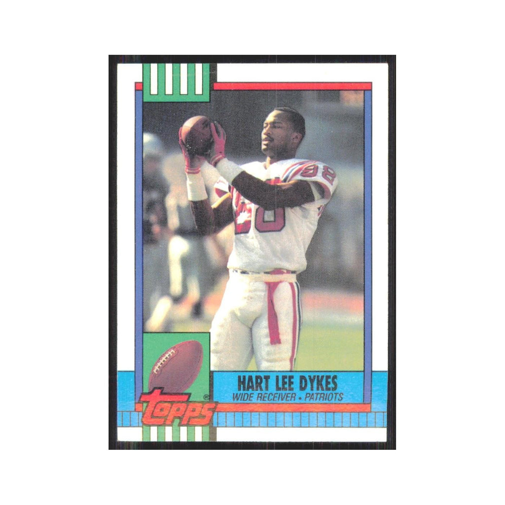 1990 Topps Hart Lee Dykes Patriots #417