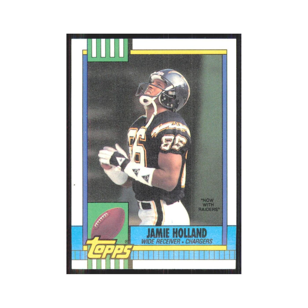 1990 Topps Jamie Holland San Diego Chargers #398