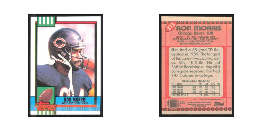 1990 Topps Ron Morris Bears #373