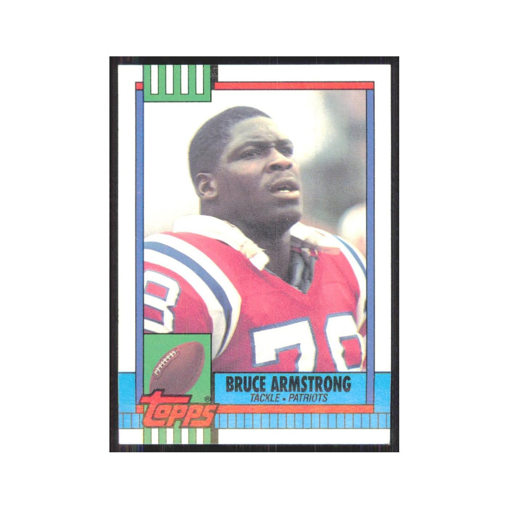 1990 Topps Bruce Armstrong Patriots #419