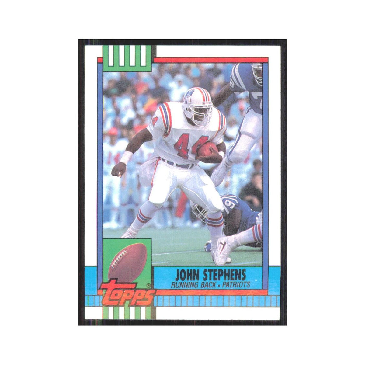 1990 Topps John Stephens Patriots #427