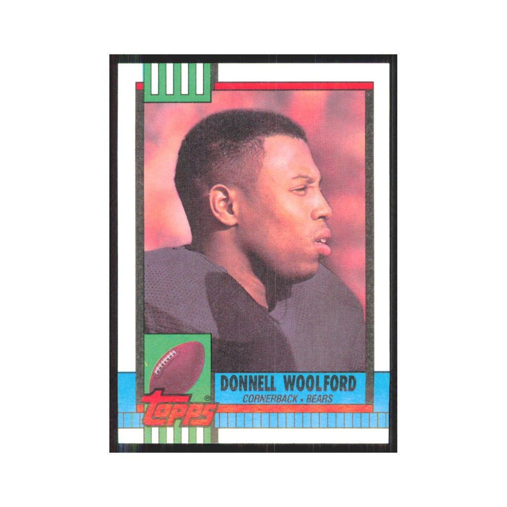 1990 Topps Donnell Woolford Bears #379
