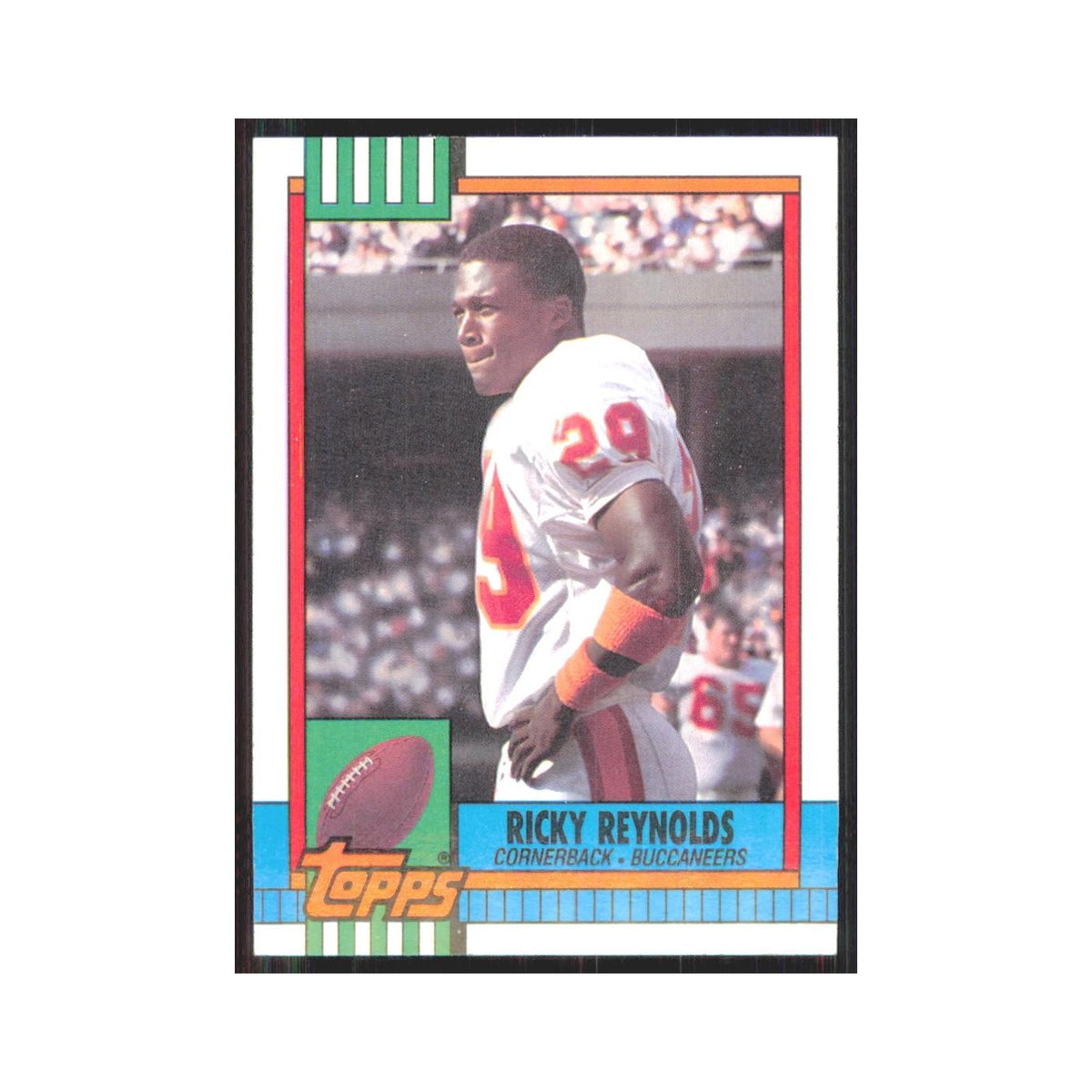 1990 Topps Ricky Reynolds Buccaneers #411