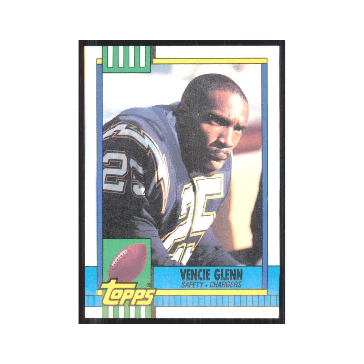 1990 Topps Vencie Glenn San Diego Chargers #394