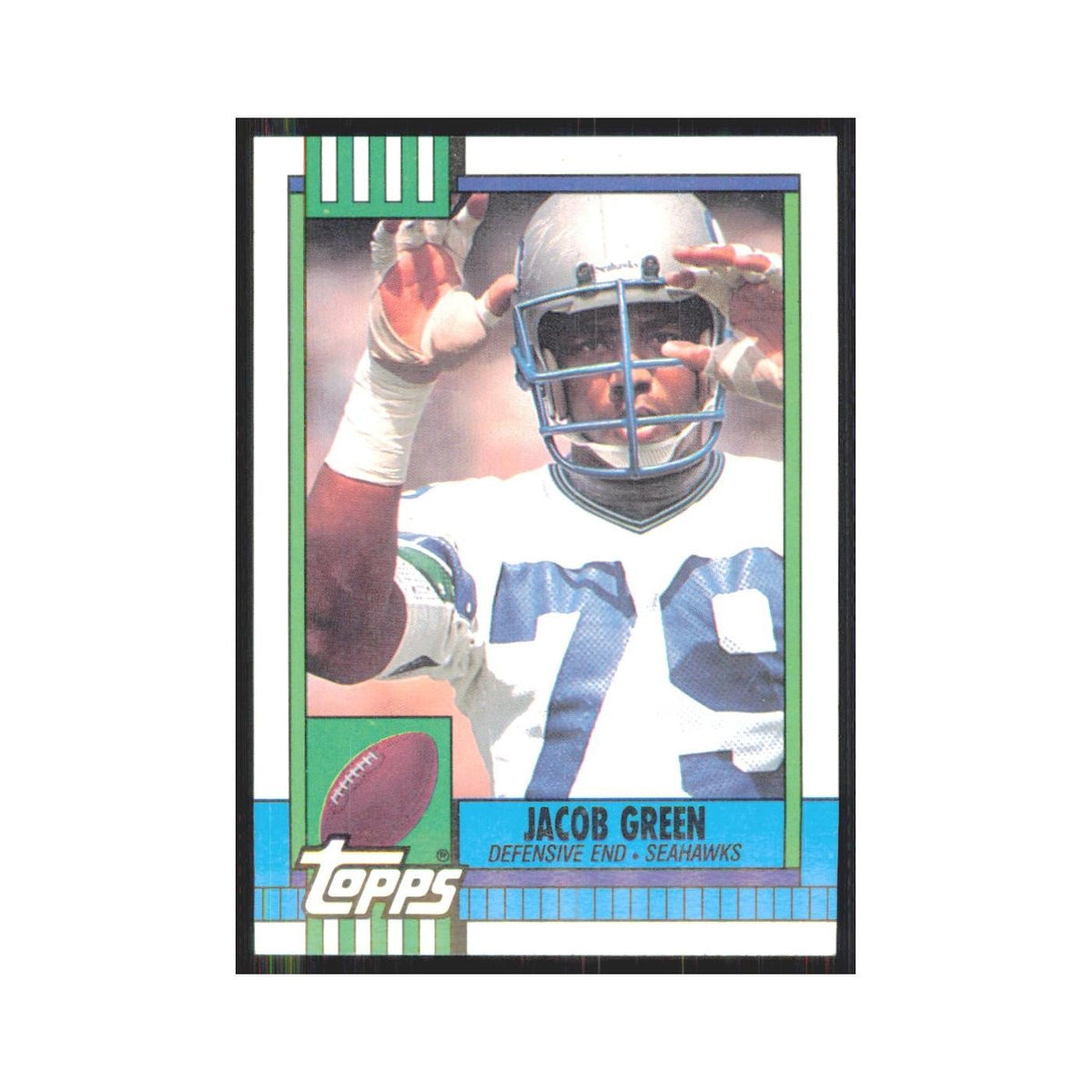 1990 Topps Jacob Green Seahawks #344