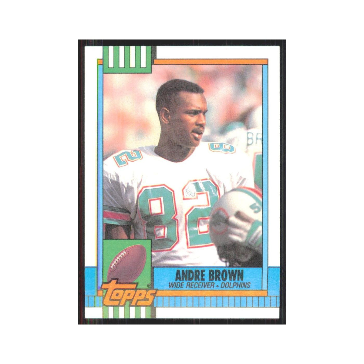 1990 Topps Andre Brown Dolphins #324