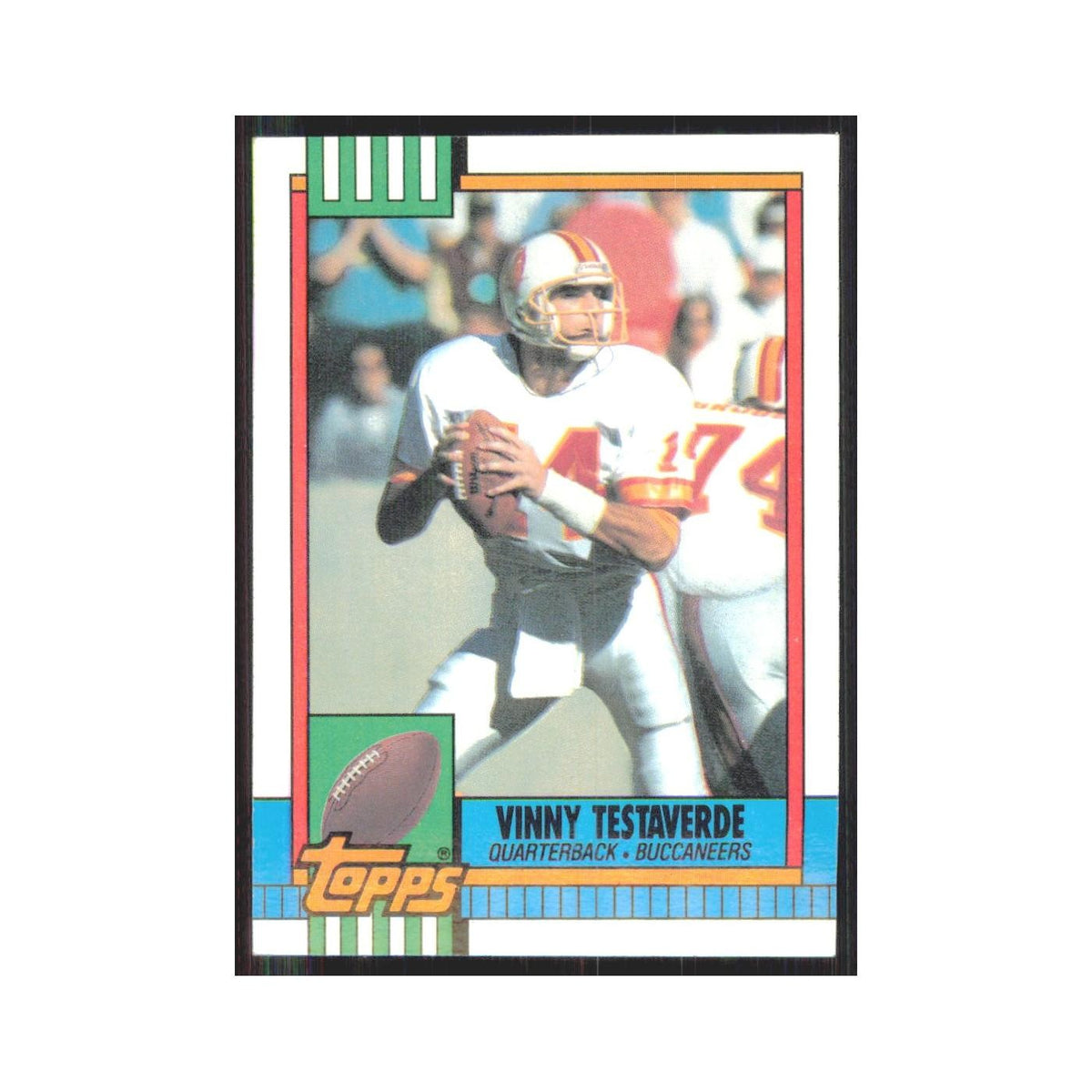 1990 Topps Vinny Testaverde Buccaneers #407