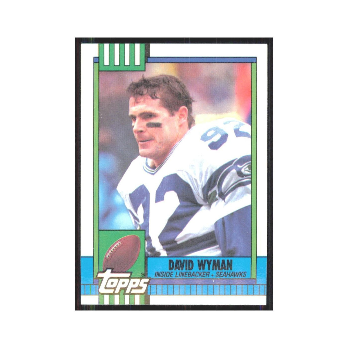 1990 Topps David Wyman Seahawks #340