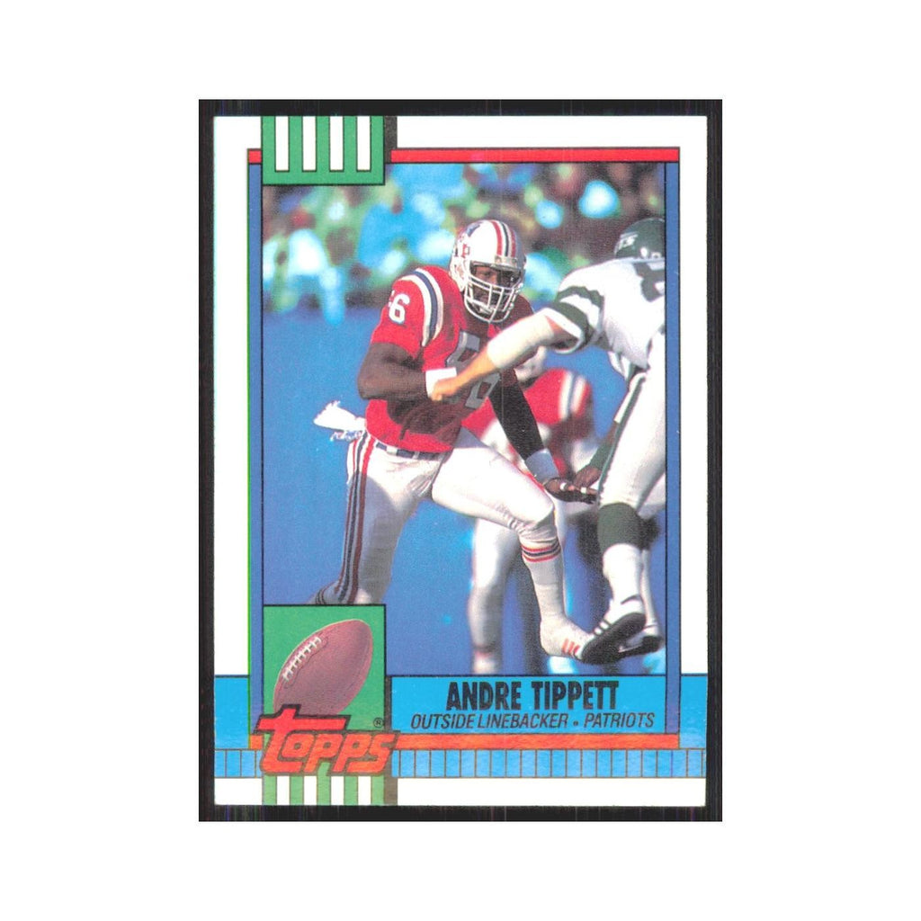 1990 Topps Andre Tippett Patriots #421