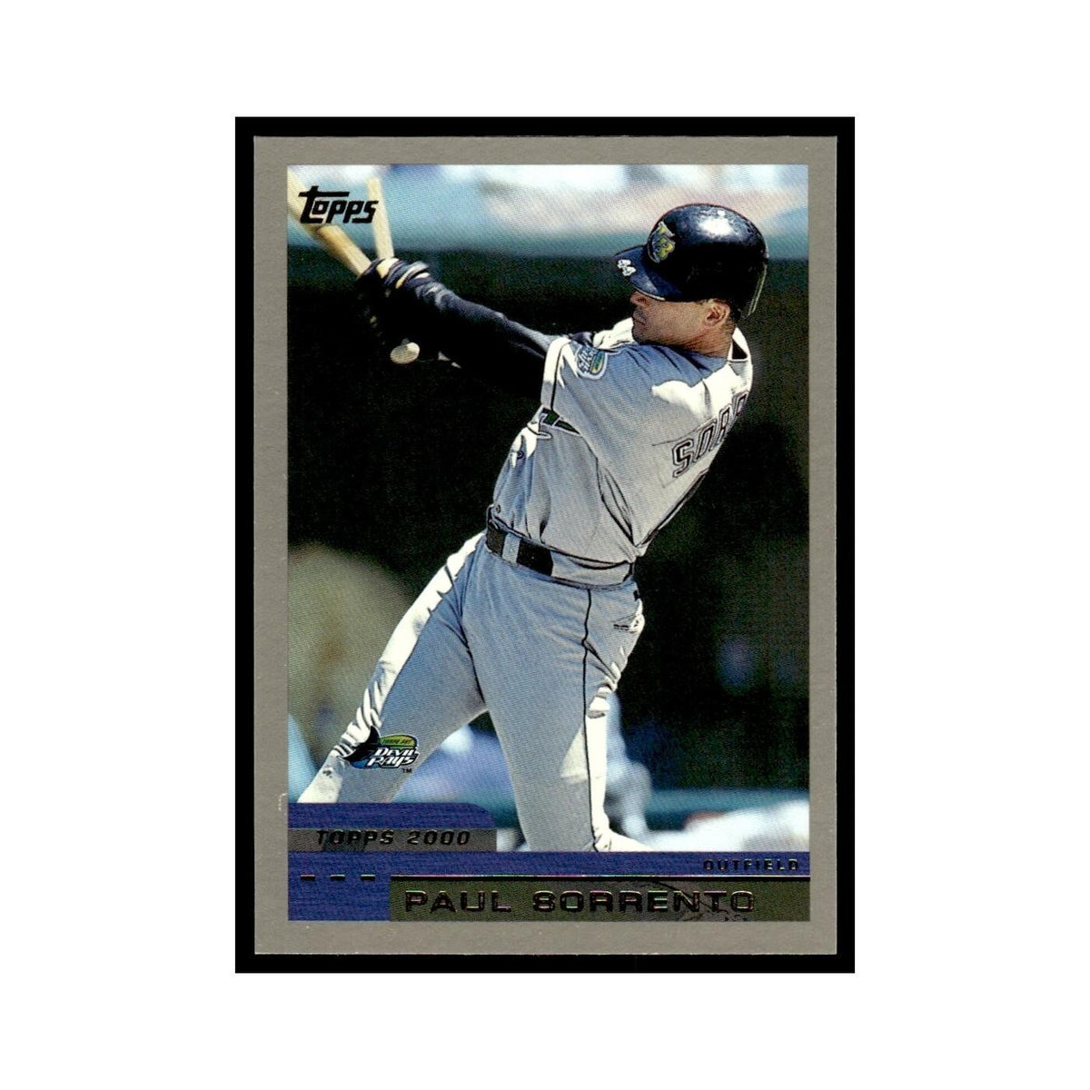 Paul Sorrento 2000 Topps #91 Tampa Bay Devil Rays Baseball Card NM