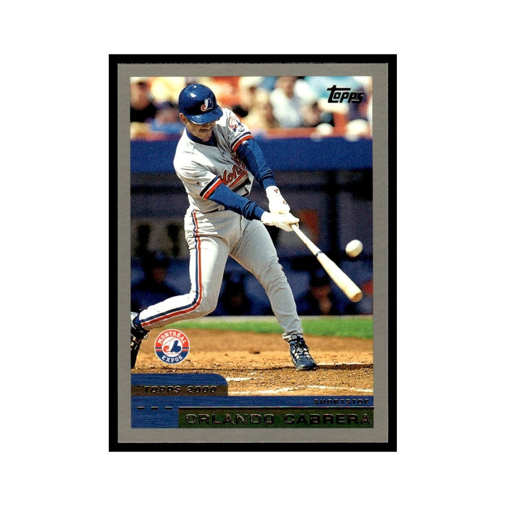 Orlando Cabrera 2000 Topps #34 Montreal Expos Baseball Card NM