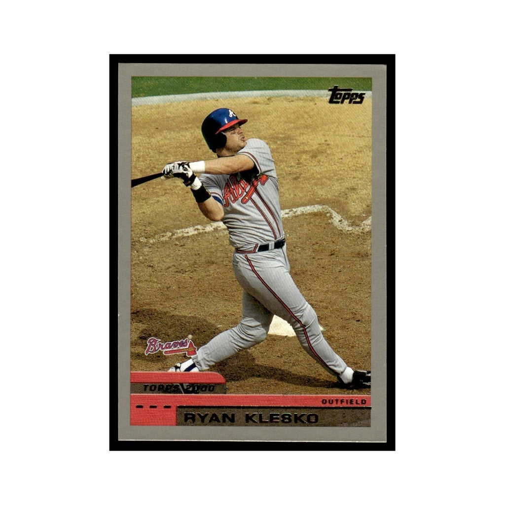 Ryan Klesko 2000 Topps #147 Atlanta Braves Baseball Card NM
