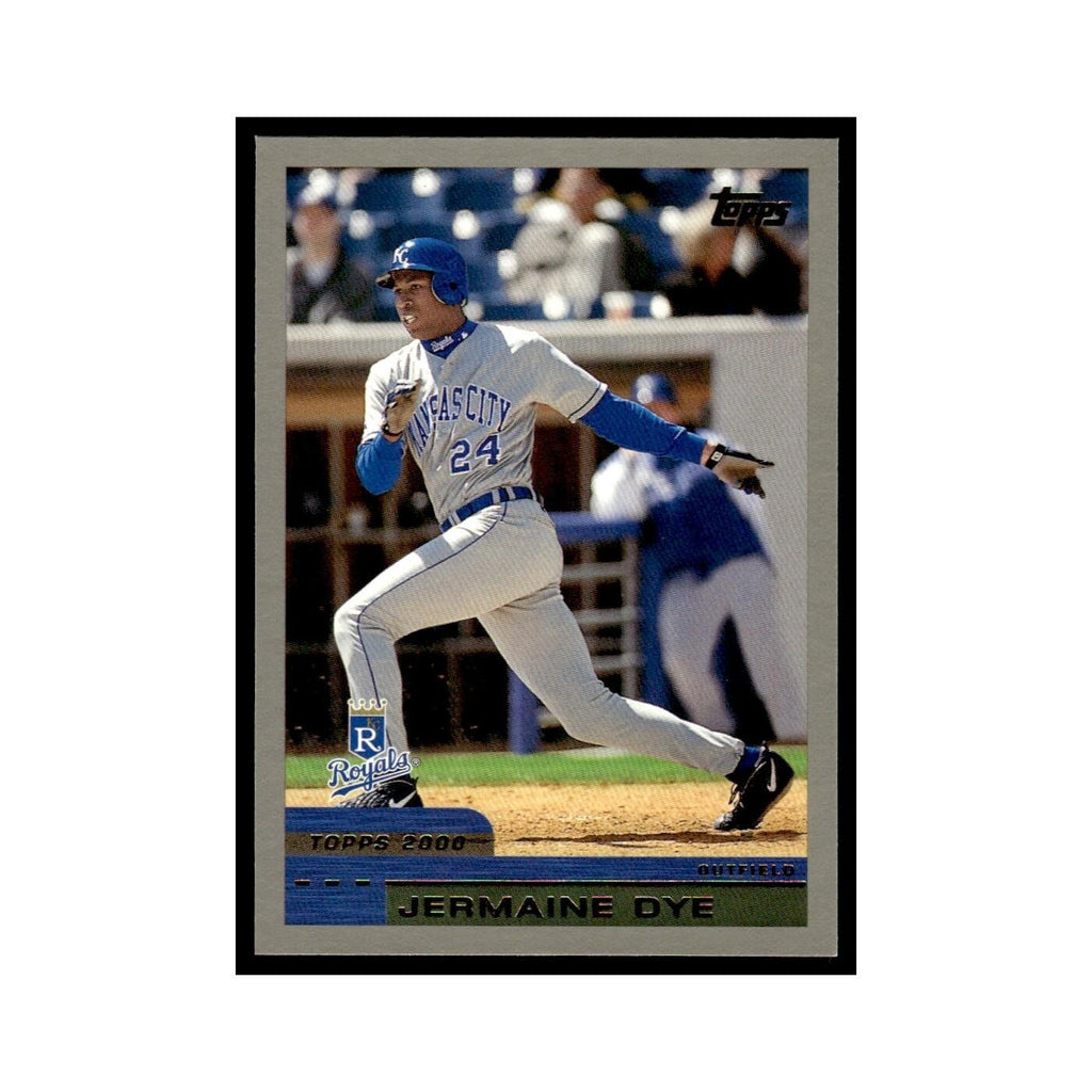 Jermaine Dye 2000 Topps #116 Kansas City Royals Baseball Card NM