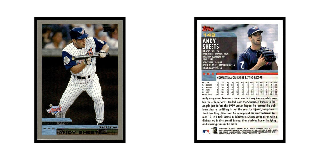 Sandy Alomar Jr. 2000 Topps #149 Cleveland Indians Baseball Card NM