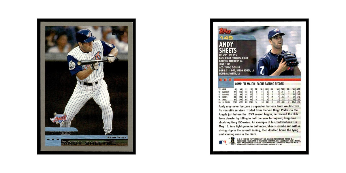 Sandy Alomar Jr. 2000 Topps #149 Cleveland Indians Baseball Card NM