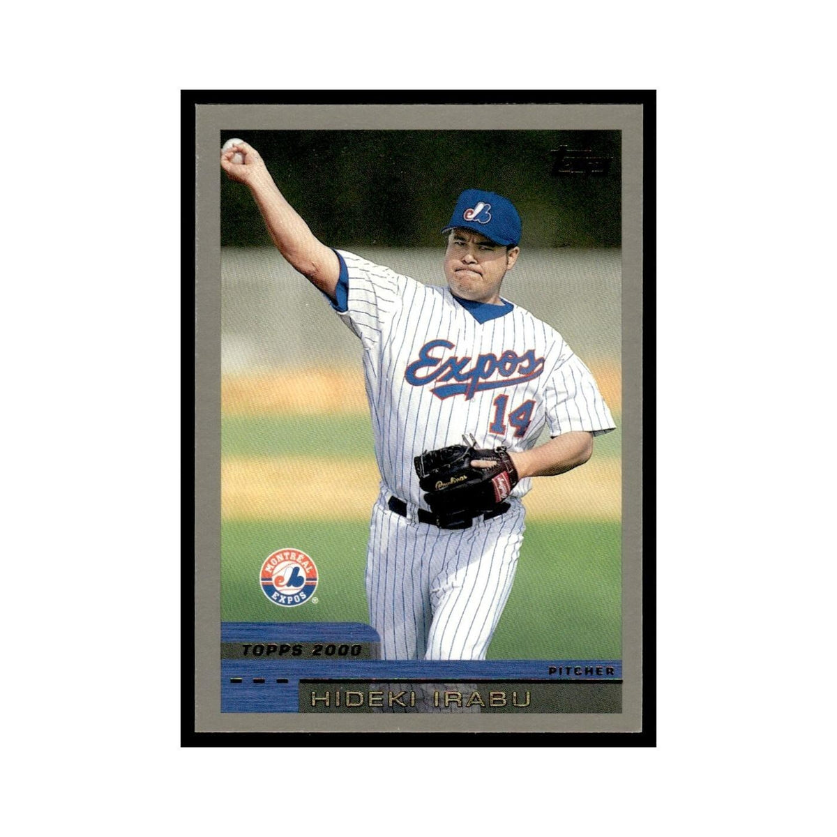 Hideki Irabu 2000 Topps #359 Montreal Expos Baseball Card NM