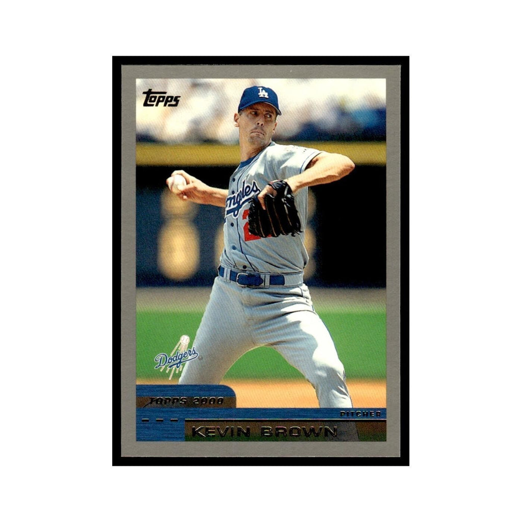 Kevin Brown 2000 Topps #145 Los Angeles Dodgers Baseball Card NM