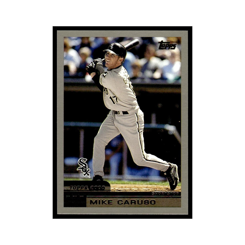 Mike Caruso 2000 Topps #86 Chicago White Sox Baseball Card NM