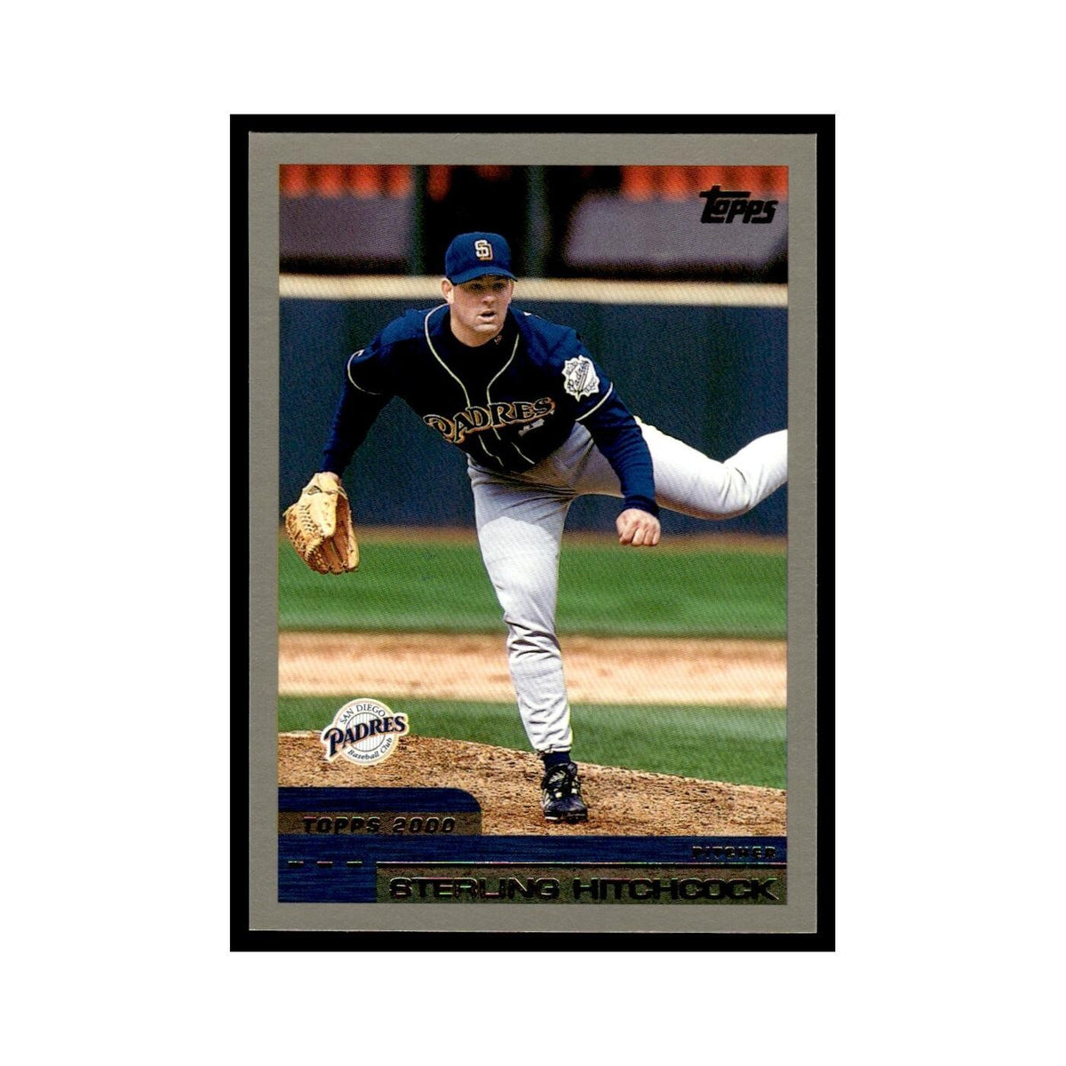 Sterling Hitchcock 2000 Topps #24 San Diego Padres Baseball Card NM