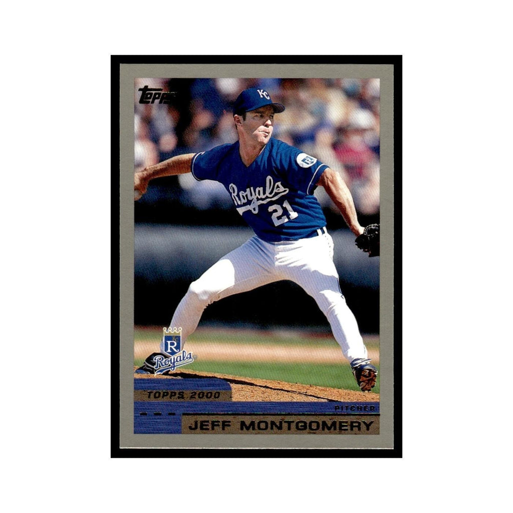 Jeff Montgomery 2000 Topps #196 Kansas City Royals Baseball Card NM