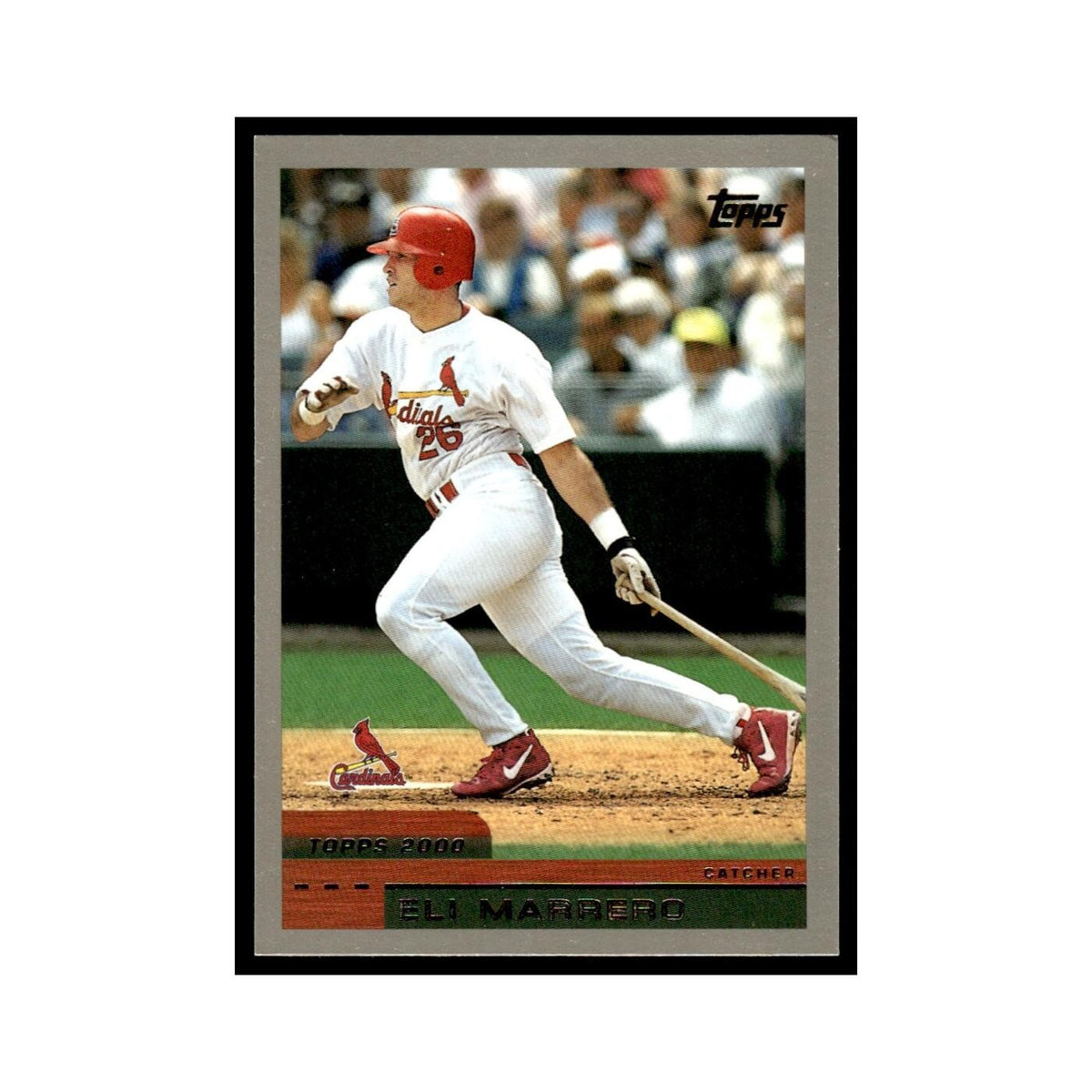 Eli Marrero 2000 Topps #68 St. Louis Cardinals Baseball Card NM